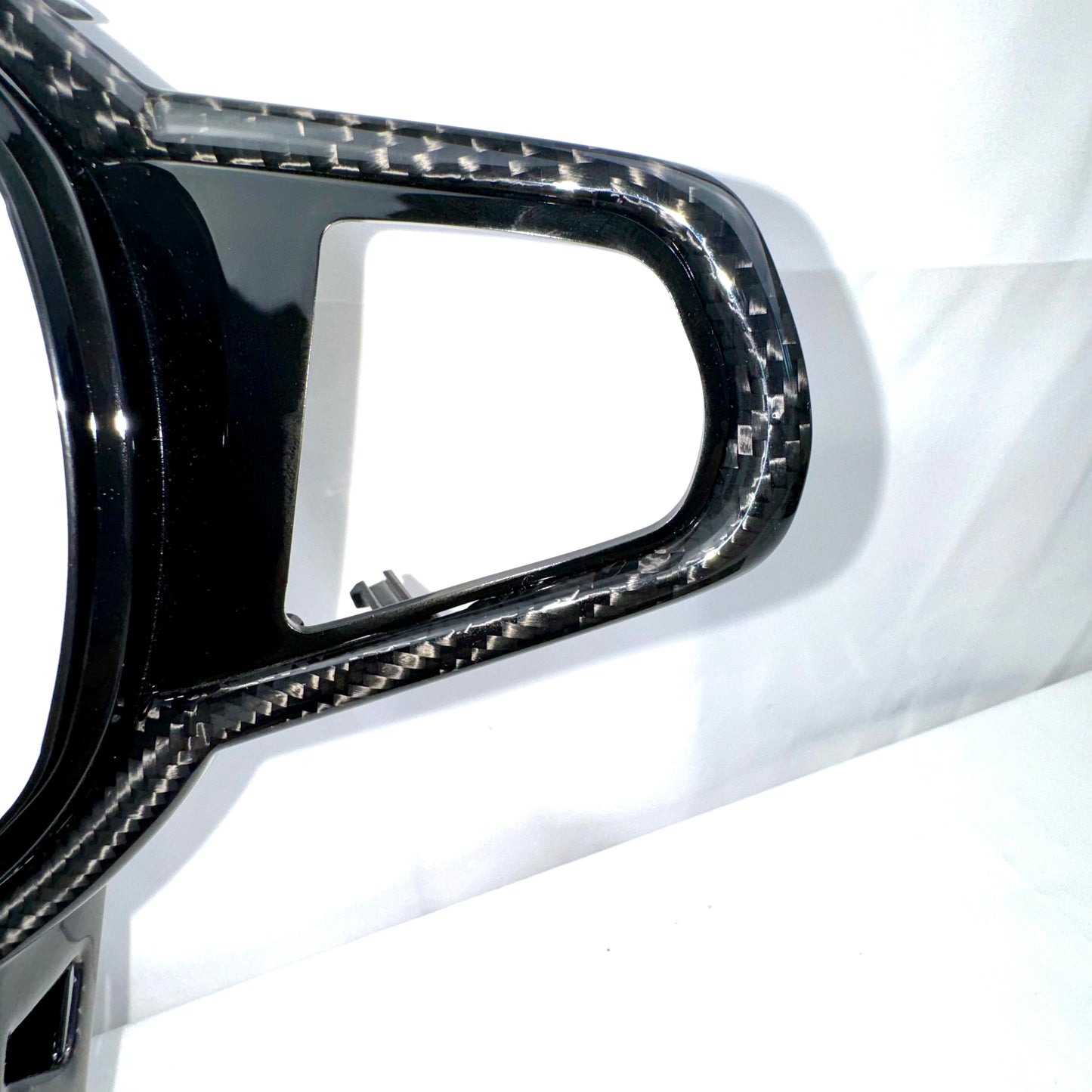 MAX CARBON Dry Carbon Prepreg Steering Wheel Cover Replacement for BMW M2 G87 LCI M3 G80 G81 LCI M4 G82 G83 LCI 