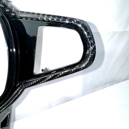 MAX CARBON Dry Carbon Prepreg Steering Wheel Cover Replacement for BMW M2 G87 LCI M3 G80 G81 LCI M4 G82 G83 LCI 
