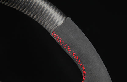 MC MAX CARBON Performance Volant de remplacement en carbone sec brillant pour Audi R8 4S