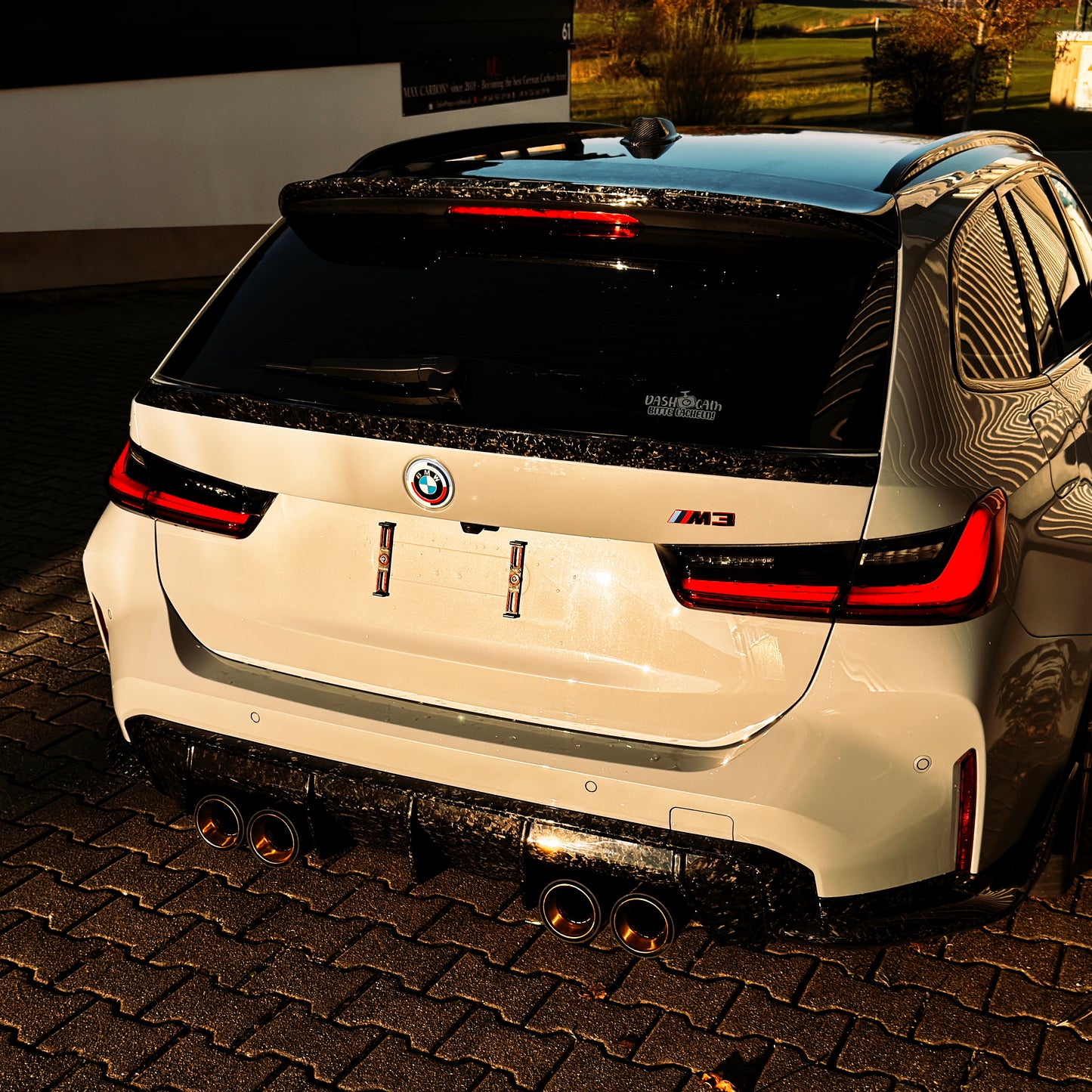 MAX CARBON Performance Dry Carbon Rear Spoiler for BMW M3 G81 Touring G21 M340i SQ Style
