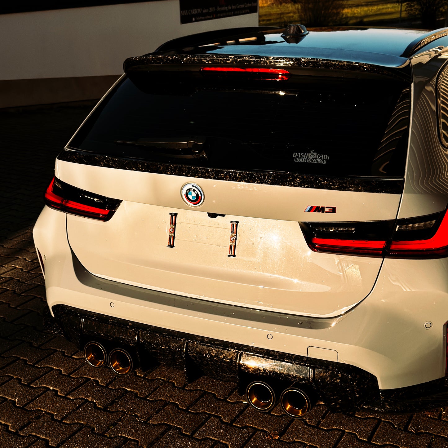 MAX CARBON Performance Dry Carbon Rear Spoiler for BMW M3 G81 Touring G21 M340i SQ Style