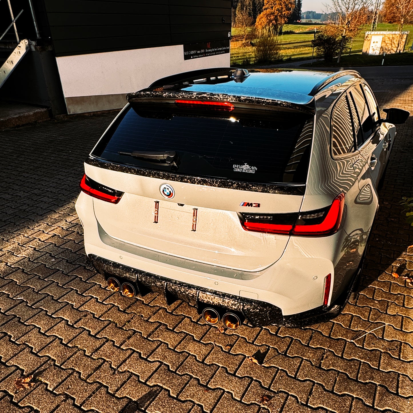 MAX CARBON Performance Dry Carbon Rear Spoiler for BMW M3 G81 Touring G21 M340i SQ Style