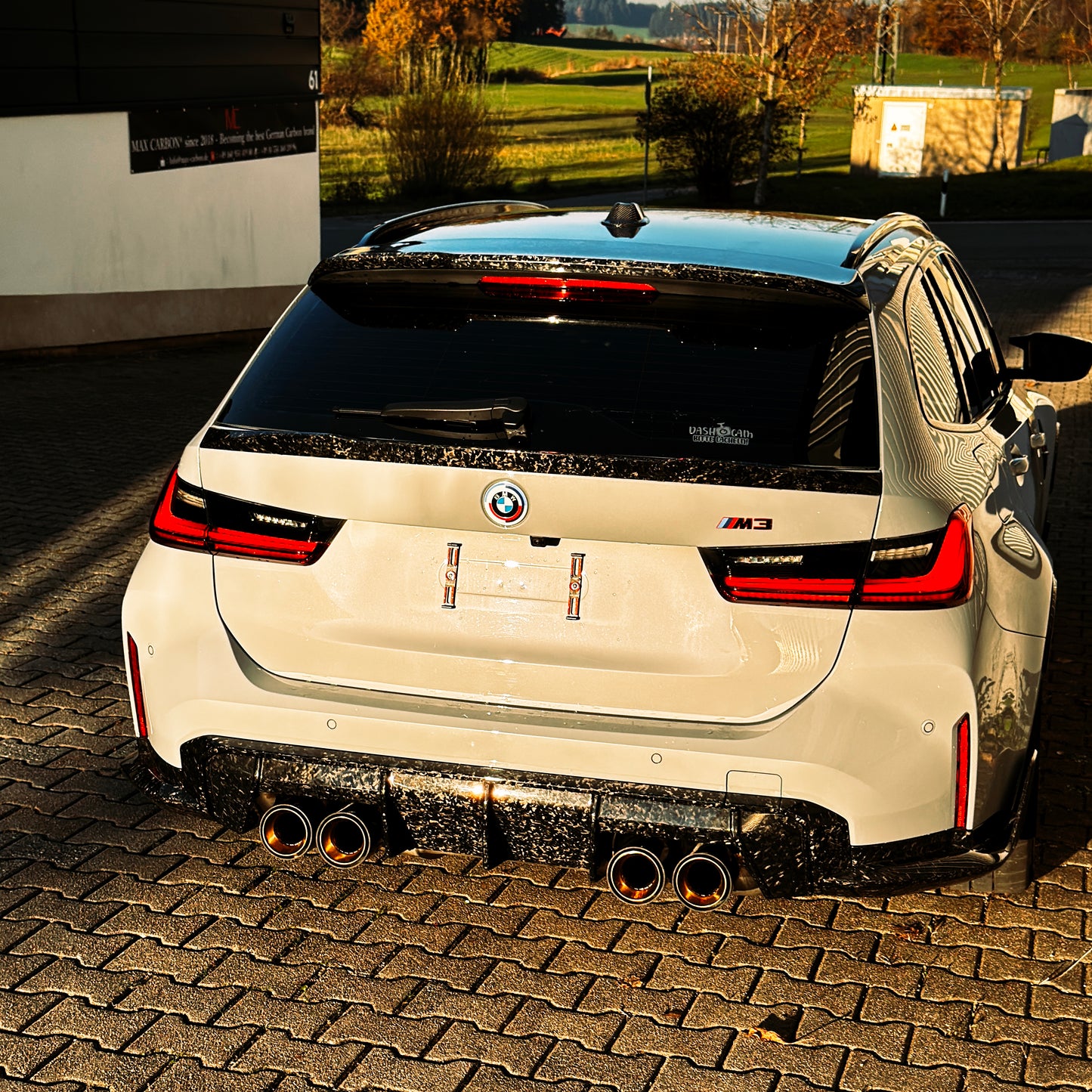 MAX CARBON Performance Dry Carbon Rear Spoiler for BMW M3 G81 Touring G21 M340i SQ Style