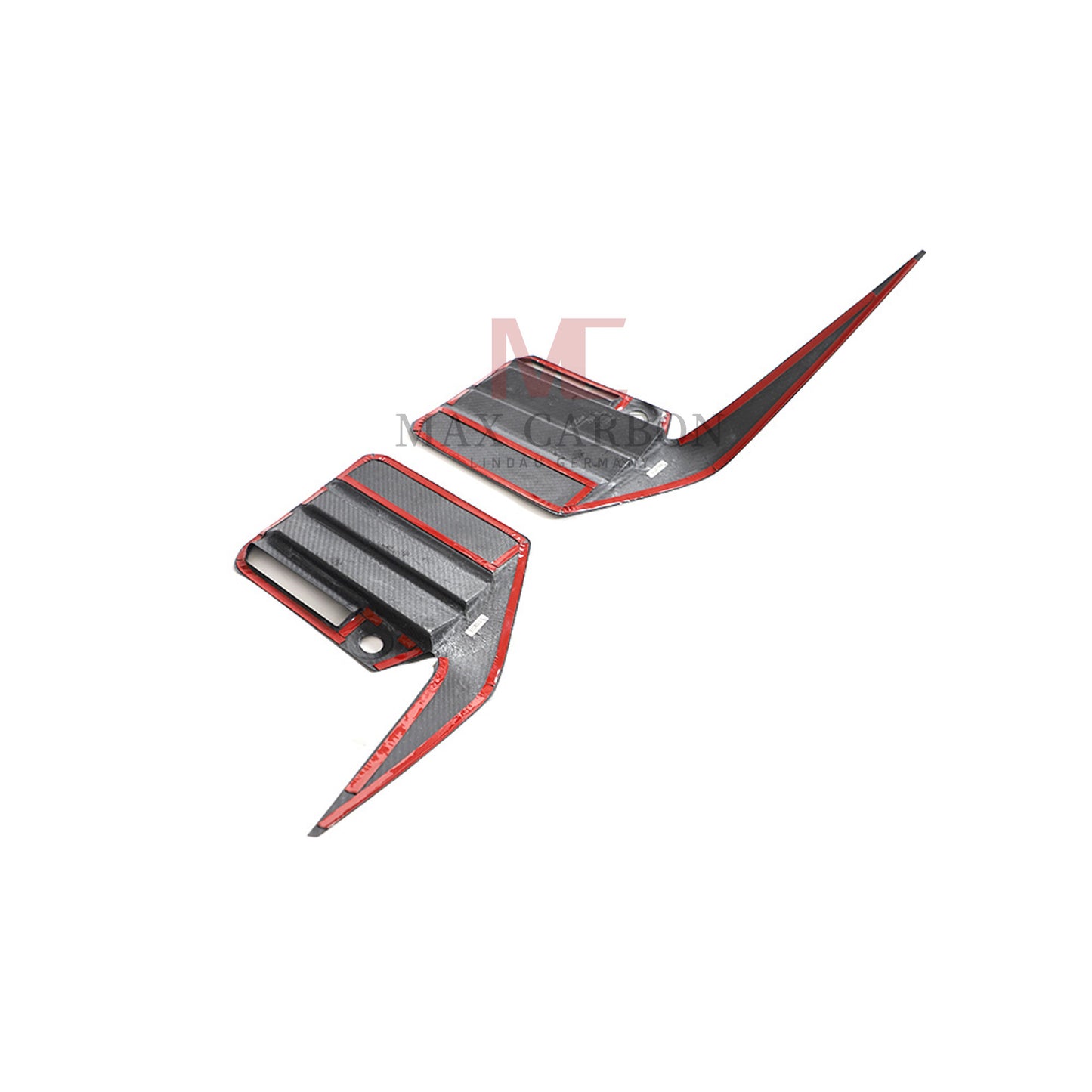 MC Performance Dry Carbon Prepreg Rear Rear Attachment Sticker On ADD-ON for BMW G87 M2