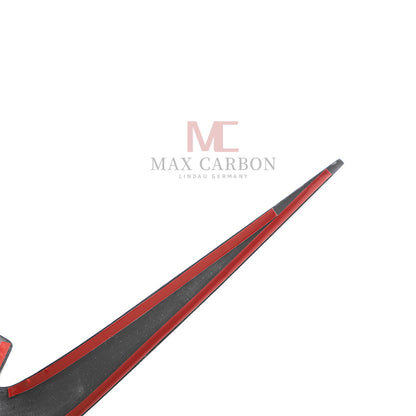 MC Performance Dry Carbon Prepreg Rear Rear Attachment Sticker On ADD-ON for BMW G87 M2