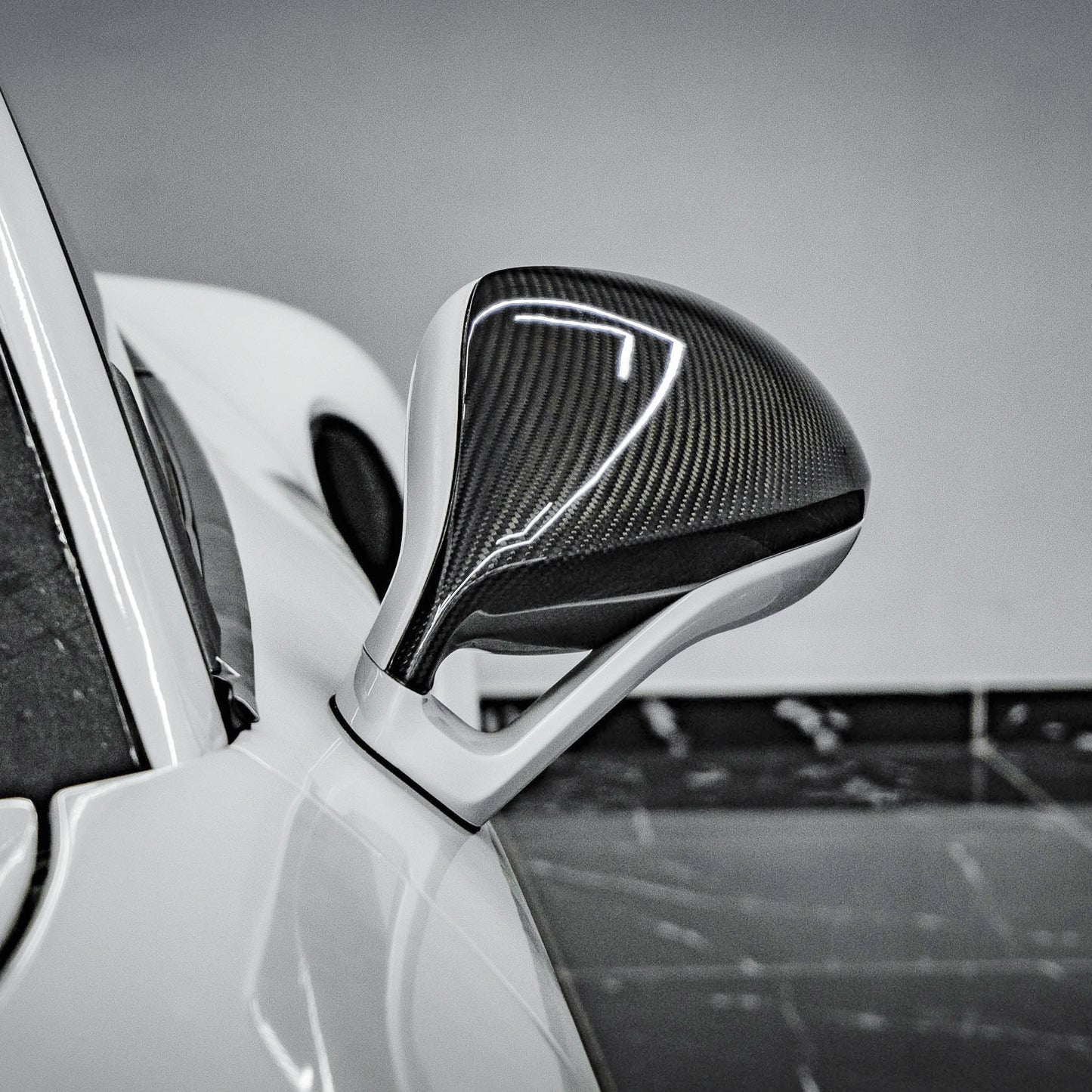 MC MAX CARBON Performance mirror caps Dry Carbon Prepreg suitable for Porsche 911 991.1 GT3RS