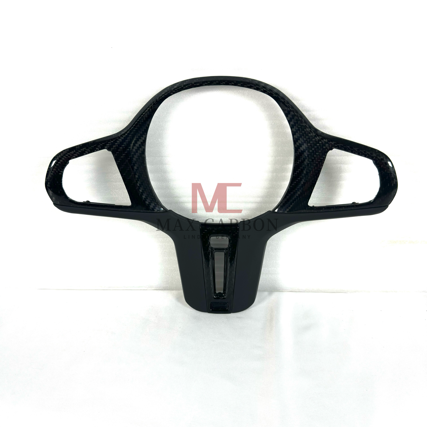 MAX CARBON Dry Carbon Prepreg Steering Wheel Cover Replacement for BMW G30 G31 G32 G14 G15 G16 G01 G02 G05 G06 G07 F95 F96 F97 F98 F90 F91 F92 F93 