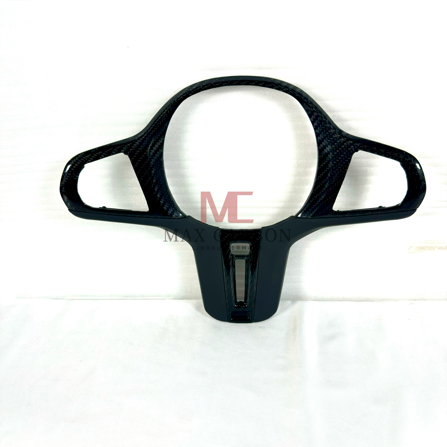MAX CARBON Dry Carbon Prepreg Steering Wheel Cover Replacement for BMW G30 G31 G32 G14 G15 G16 G01 G02 G05 G06 G07 F95 F96 F97 F98 F90 F91 F92 F93 