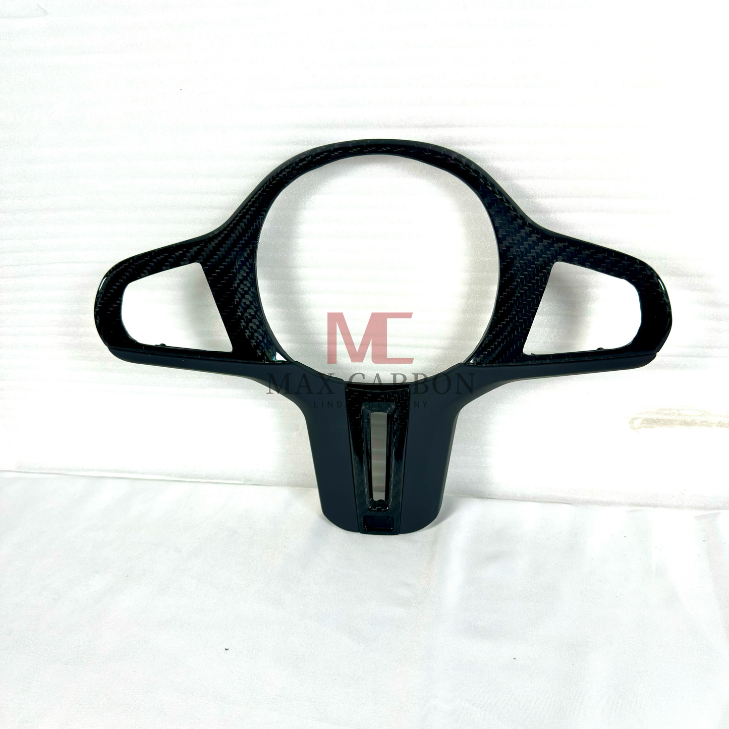 MAX CARBON Dry Carbon Prepreg Steering Wheel Cover Replacement for BMW G30 G31 G32 G14 G15 G16 G01 G02 G05 G06 G07 F95 F96 F97 F98 F90 F91 F92 F93 