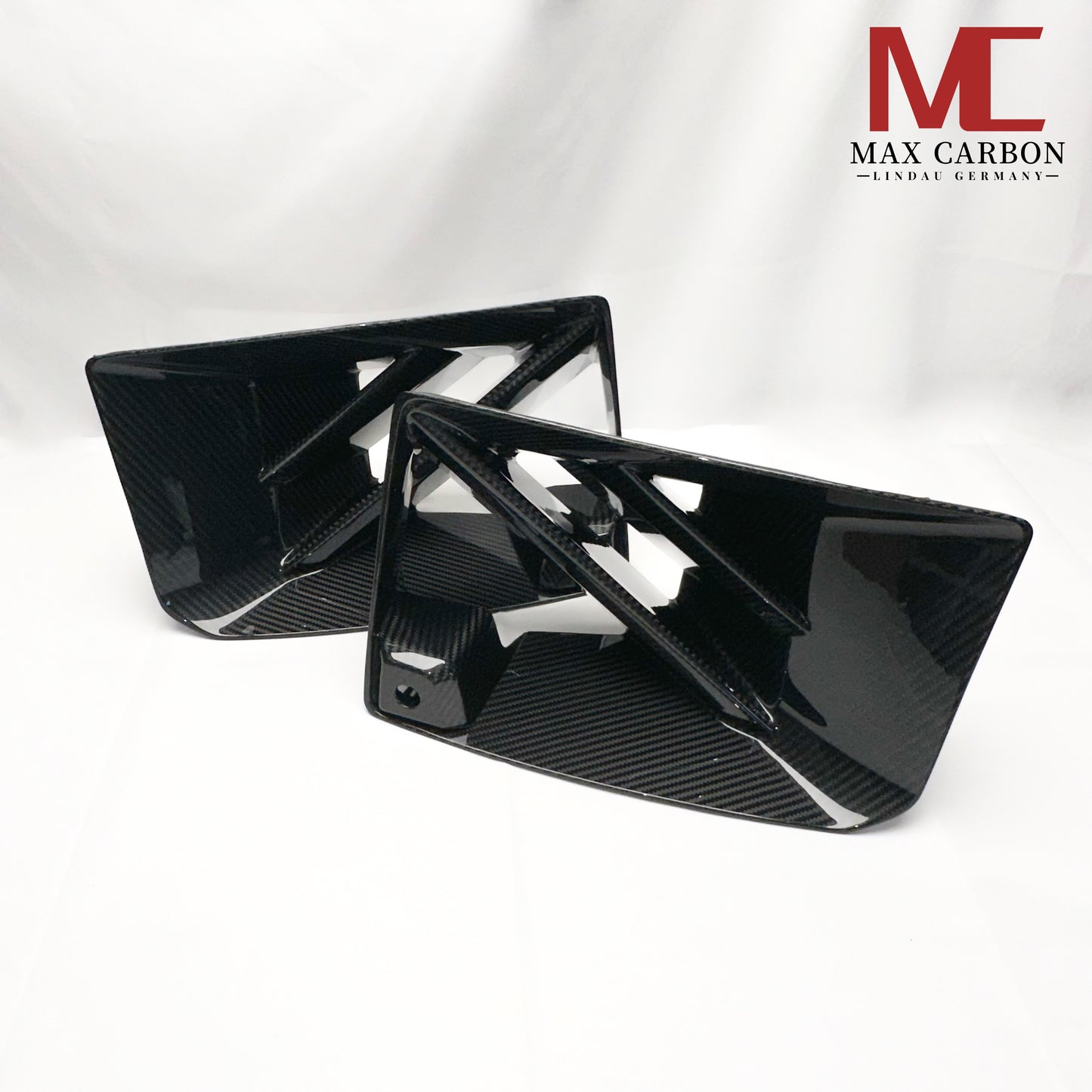 MAX CARBON Performance Real Full Carbon Dry Carbon Air Intake Front Flaps Performance For BMW M2 G87 