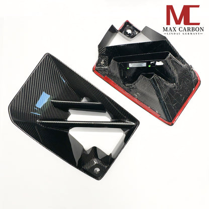 MAX CARBON Performance Real Full Carbon Dry Carbon Air Intake Front Flaps Performance For BMW M2 G87 