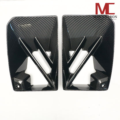 MAX CARBON Performance Real Full Carbon Dry Carbon Air Intake Front Flaps Performance For BMW M2 G87 