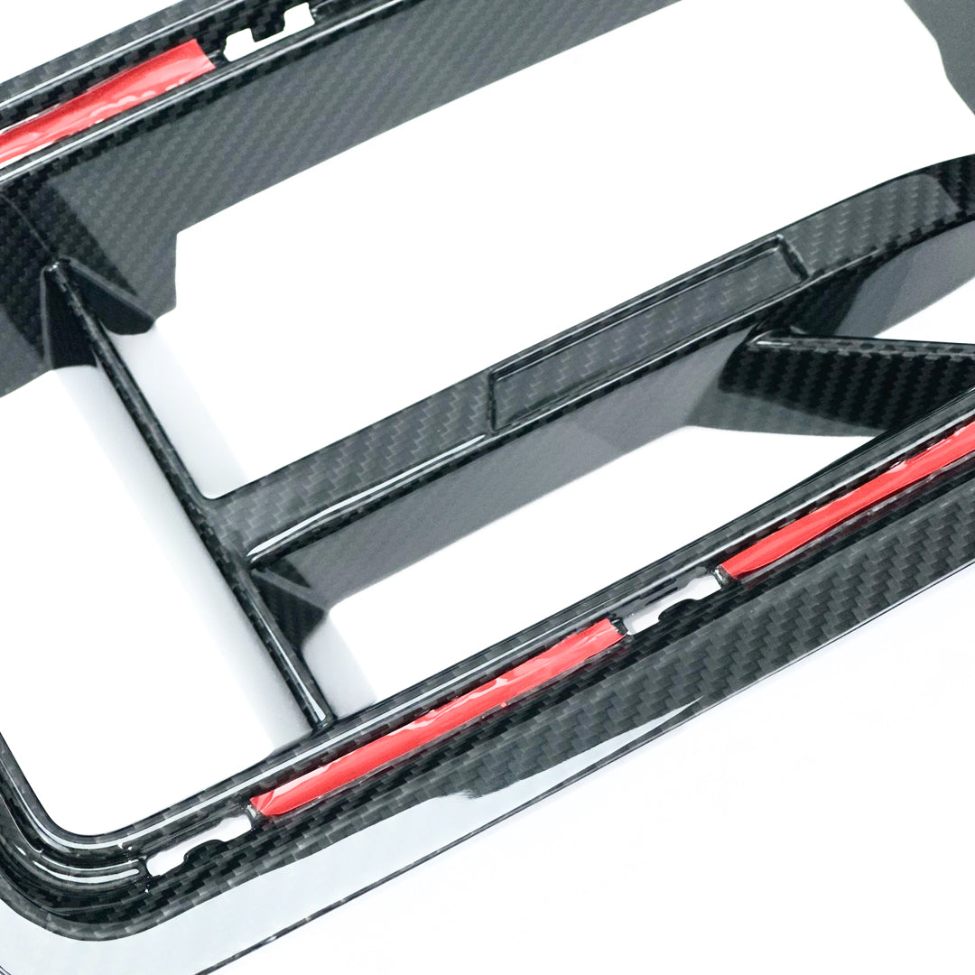 MAX CARBON Performance Real Carbon Dry Carbon Prepreg Grille Kidney Replacement Grille for BMW M2 G87