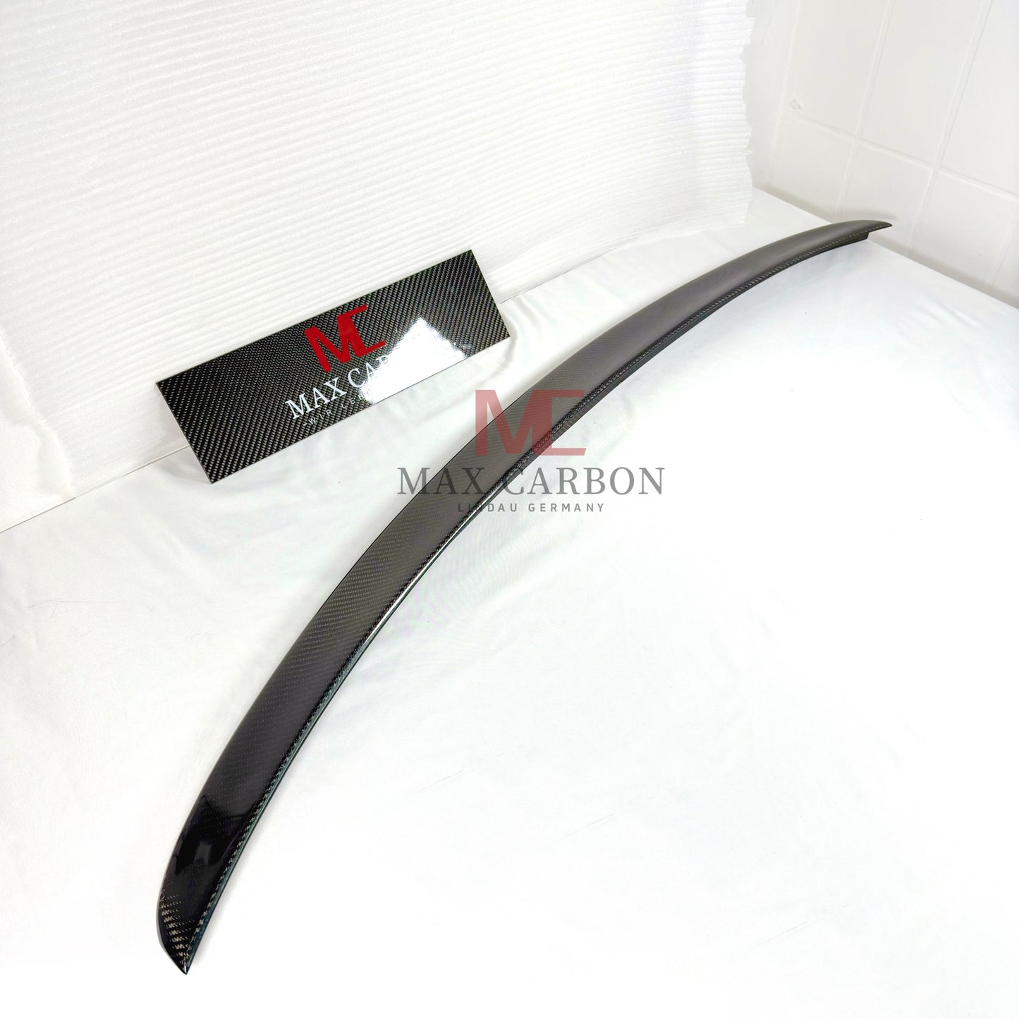 MC MAX CARBON Performance Sport Spoiler Lip for Audi A4 S4 RS4 B9 Sedan 