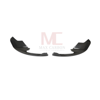 MAX CARBON Dry Carbon Front Lip Flaps suitable for McLaren 570