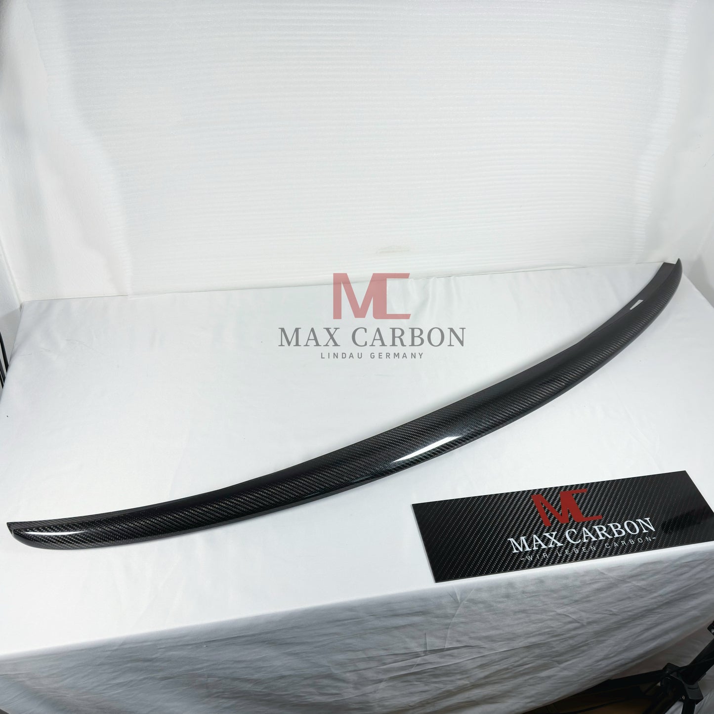 MC MAX CARBON Performance Sport Spoiler Lip for Audi A4 S4 RS4 B9 Sedan 