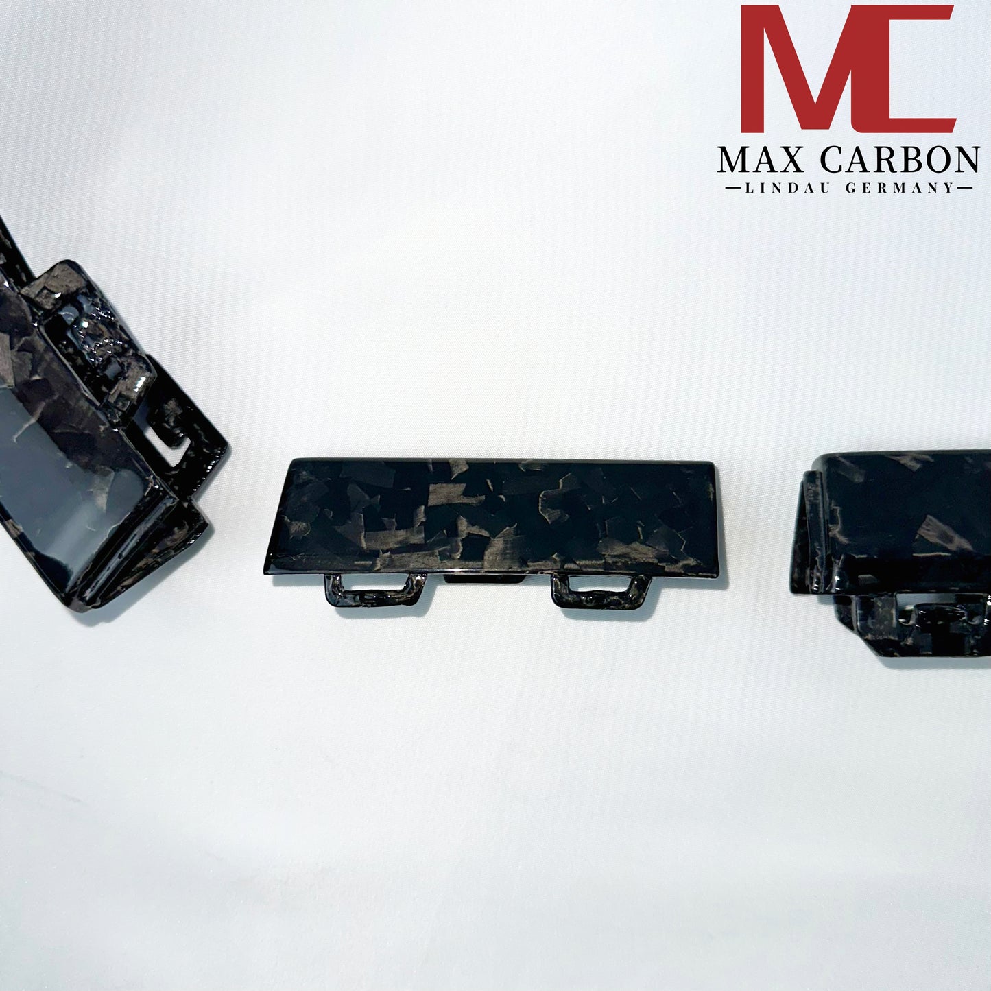 MAX CARBON Performance Diffuser Strips Replacement Rear Bumper for BMW M3 G80 G81 M4 G82 G83 