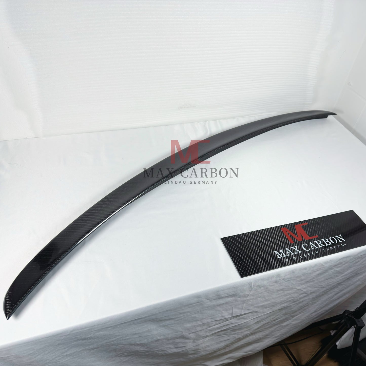 MC MAX CARBON Performance Sport Spoiler Lip for Audi A4 S4 RS4 B9 Sedan 