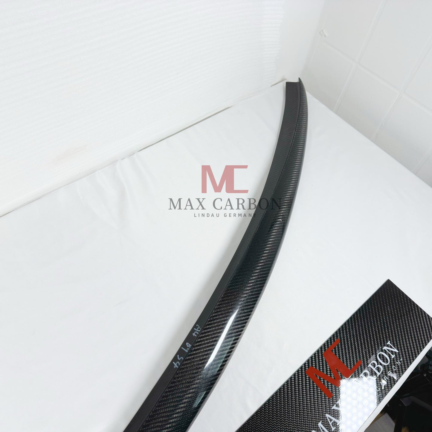 MC MAX CARBON Performance Sport Spoiler Lip for Audi A4 S4 RS4 B9 Sedan 