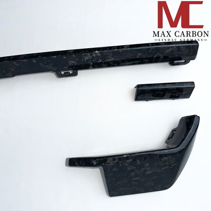 MAX CARBON Performance Diffuser Strips Replacement Rear Bumper for BMW M3 G80 G81 M4 G82 G83 