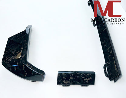 MAX CARBON Performance Diffuser Strips Replacement Rear Bumper for BMW M3 G80 G81 M4 G82 G83 