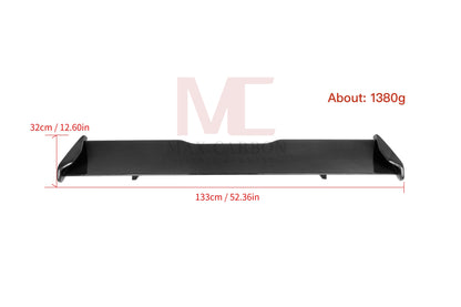 MAX CARBON Performance Dry Carbon Prepreg Rear Wing Spoiler fits for BMW M2 F87 M3 F80 M4 F82