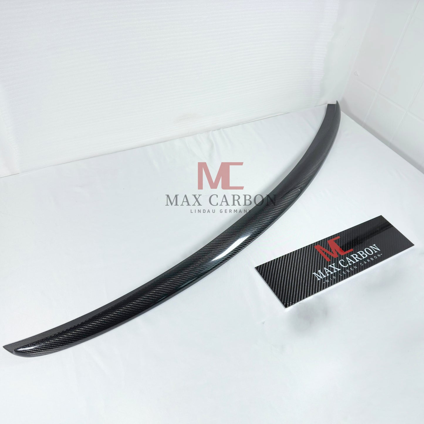 MC MAX CARBON Performance Sport Spoiler Lip for Audi A4 S4 RS4 B9 Sedan 