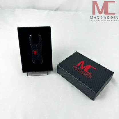 MAX CARBON Premium key shell replacement suitable for Porsche 911 992 Cayenne Macan Panamera 718 Cayman Boxster Taycan