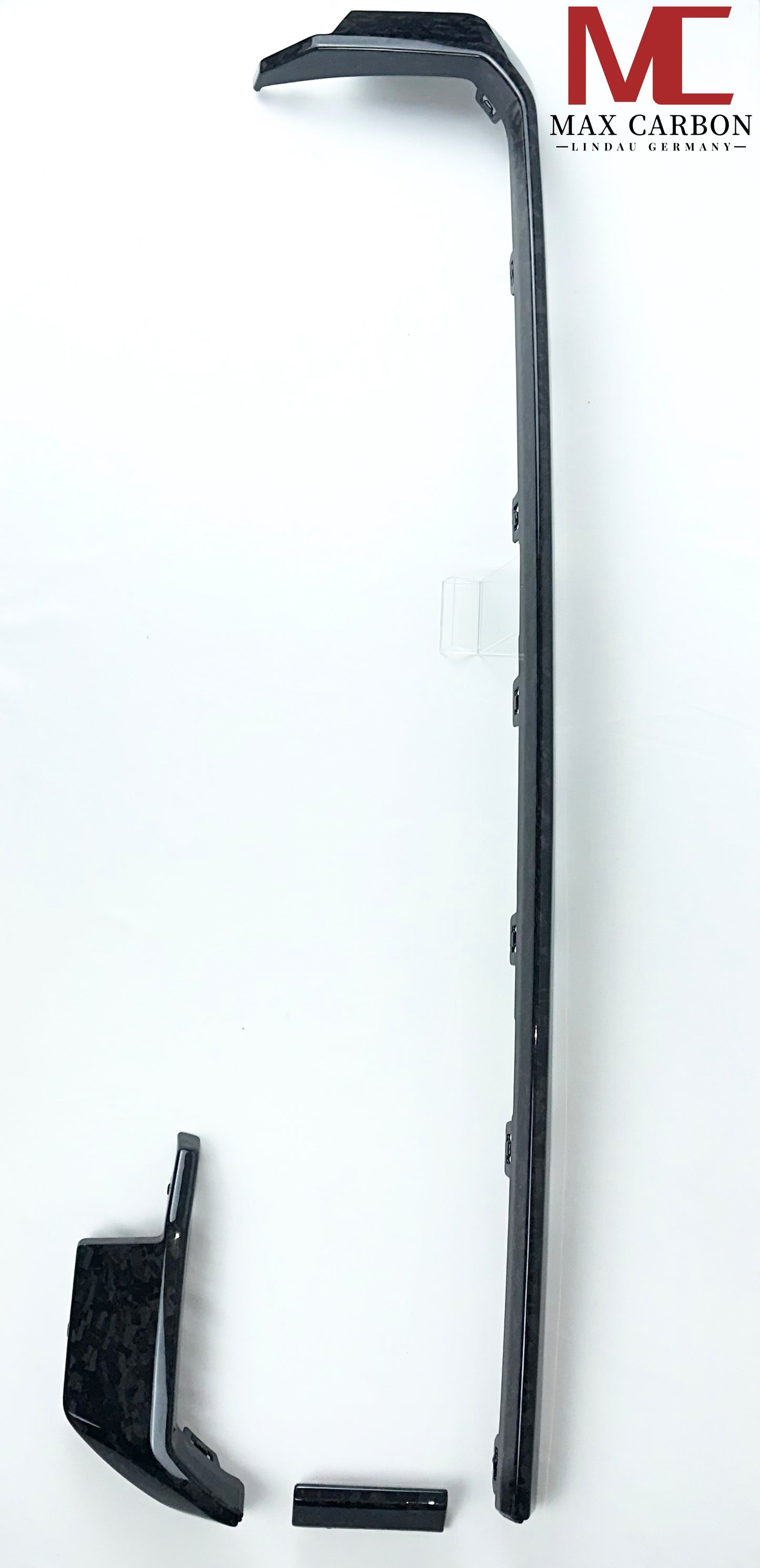 MAX CARBON Performance Diffuser Strips Replacement Rear Bumper for BMW M3 G80 G81 M4 G82 G83 