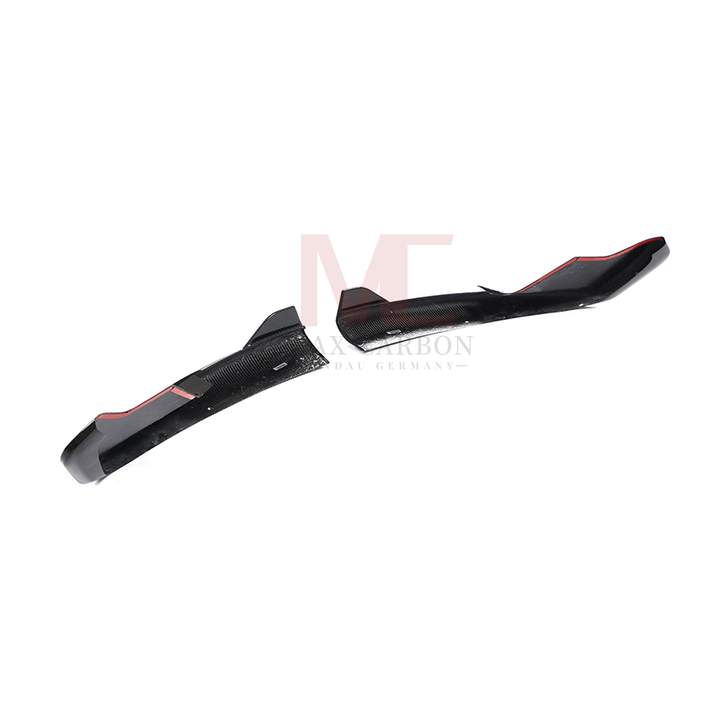 MAX CARBON Dry Carbon Front Lip Flaps suitable for McLaren 570