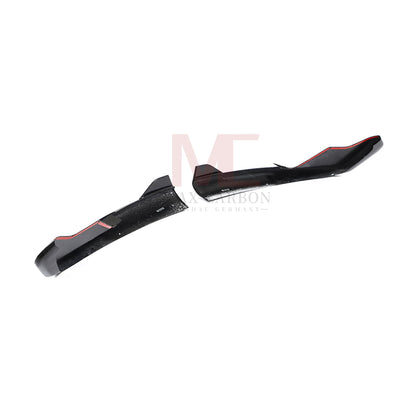 MAX CARBON Dry Carbon Front Lip Flaps suitable for McLaren 570