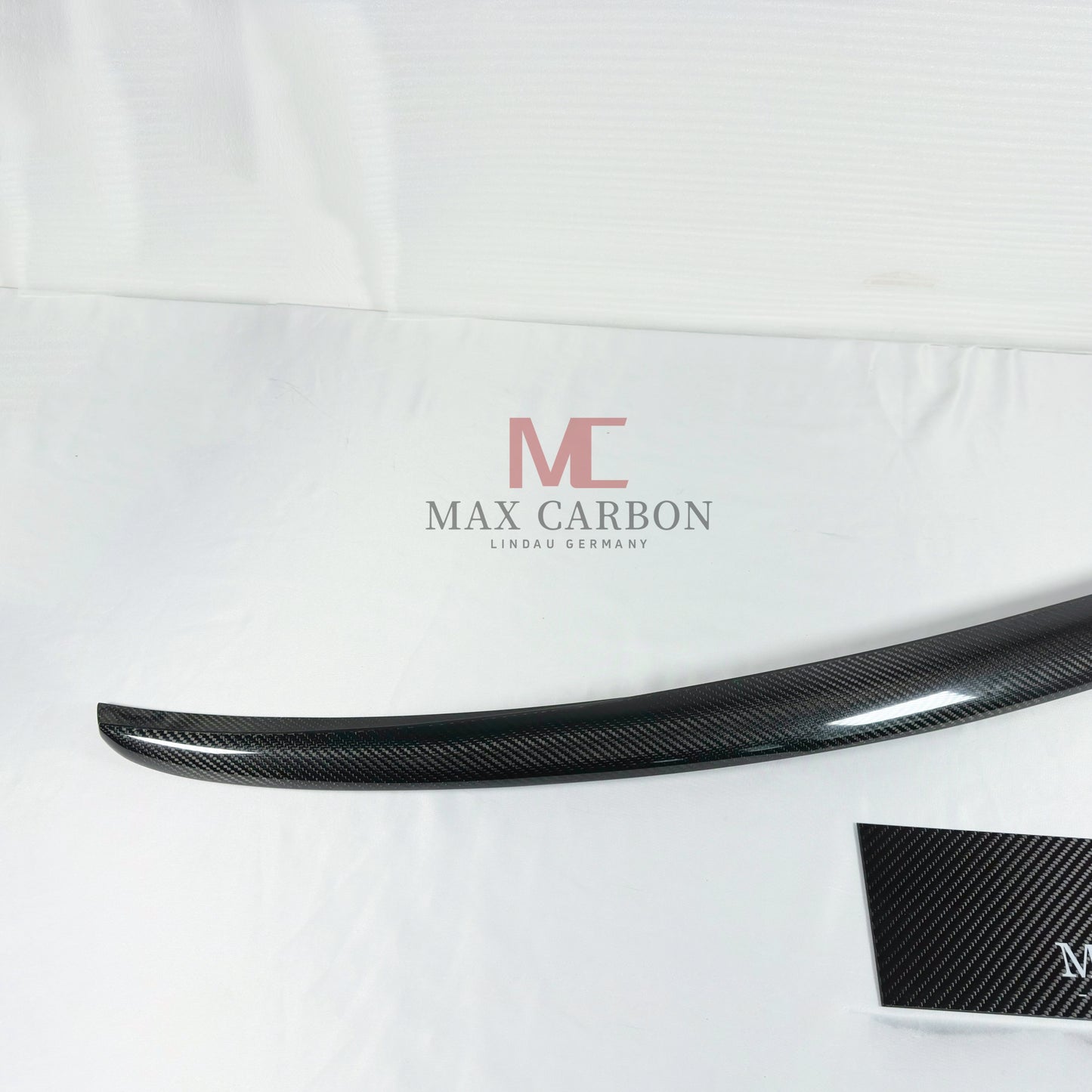 MC MAX CARBON Performance Sport Spoiler Lip for Audi A4 S4 RS4 B9 Sedan 