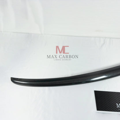 MC MAX CARBON Performance Sport Spoiler Lip for Audi A4 S4 RS4 B9 Sedan 