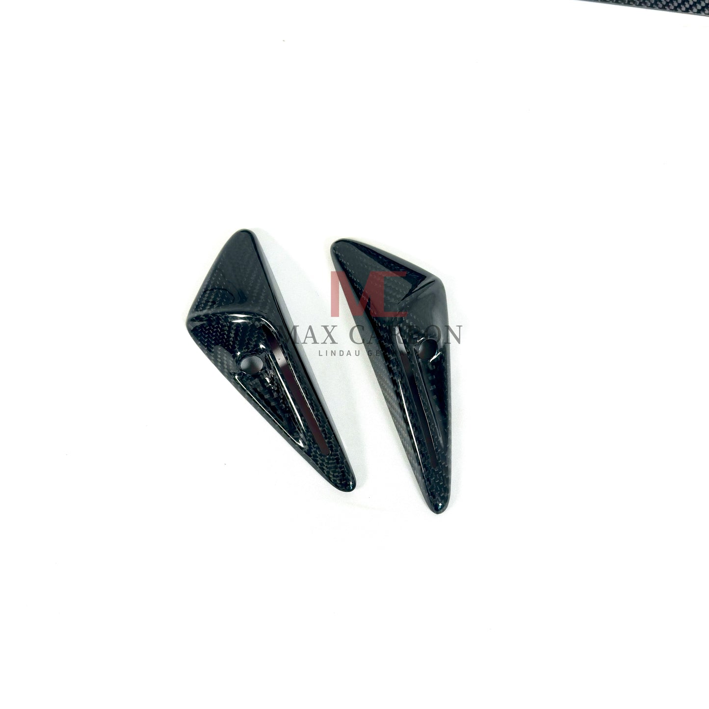 MC MAX CARBON Performance Camera Side Cover Panels in Set for TESLA MODEL 3 MODEL Y
