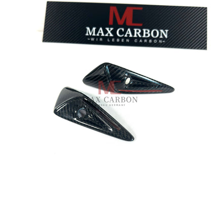 MC MAX CARBON Performance Camera Side Cover Panels in Set for TESLA MODEL 3 MODEL Y