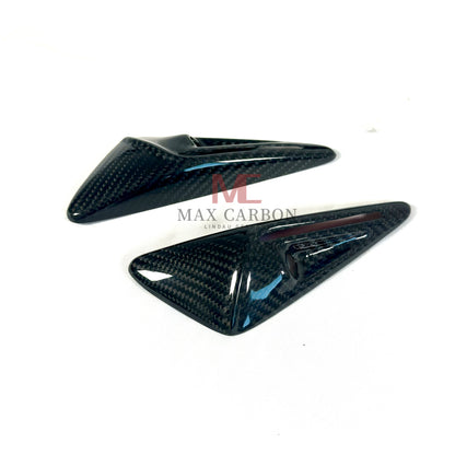 MC MAX CARBON Performance Camera Side Cover Panels in Set for TESLA MODEL 3 MODEL Y
