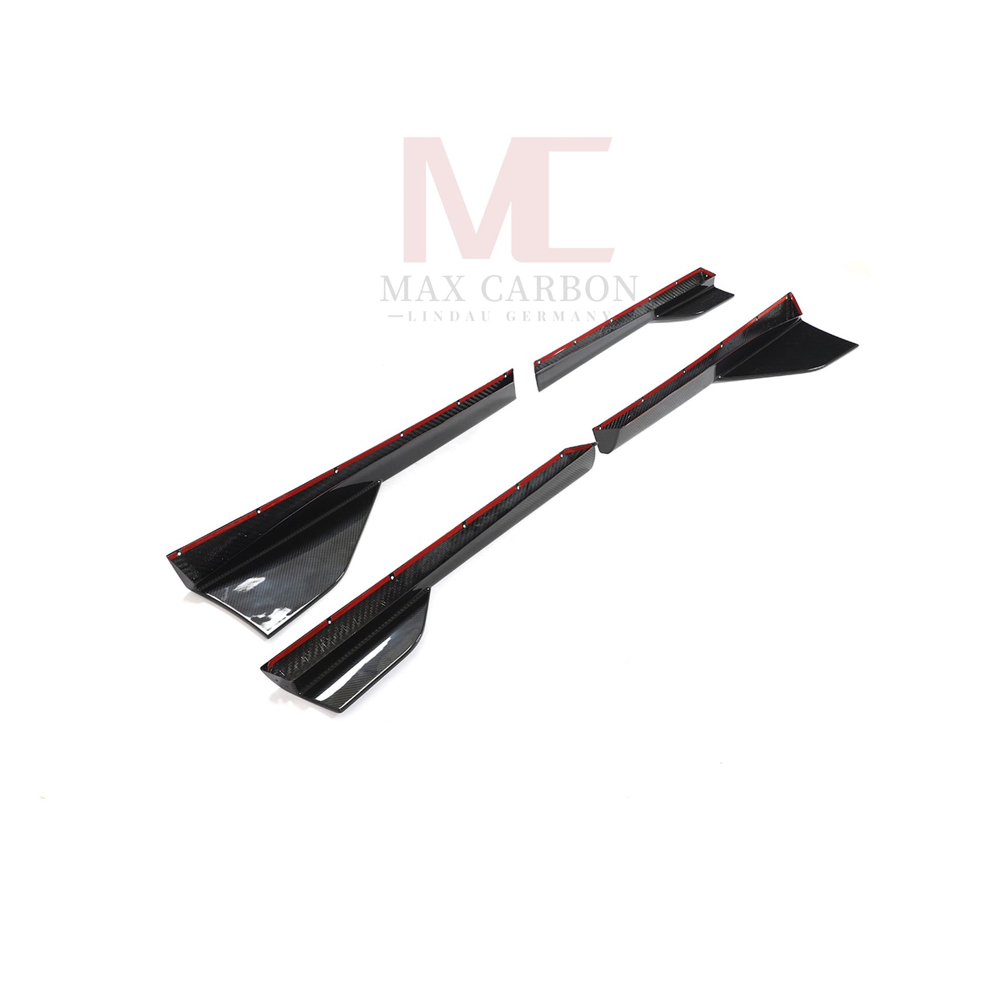 Jupes latérales MC MAX CARBON Dry Carbon pour McLaren 570s 570gt 