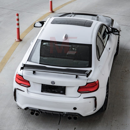 MAX CARBON Performance Dry Carbon Prepreg Rear Wing Spoiler fits for BMW M2 F87 M3 F80 M4 F82