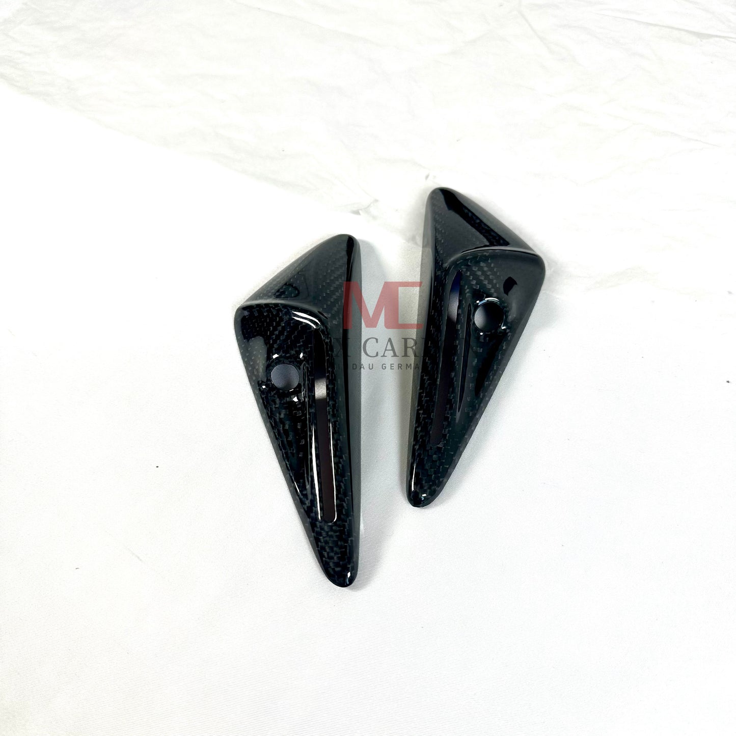 MC MAX CARBON Performance Camera Side Cover Panels in Set for TESLA MODEL 3 MODEL Y