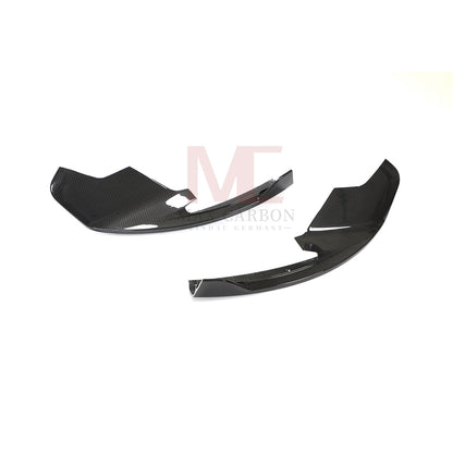 MAX CARBON Dry Carbon Front Lip Flaps suitable for McLaren 570