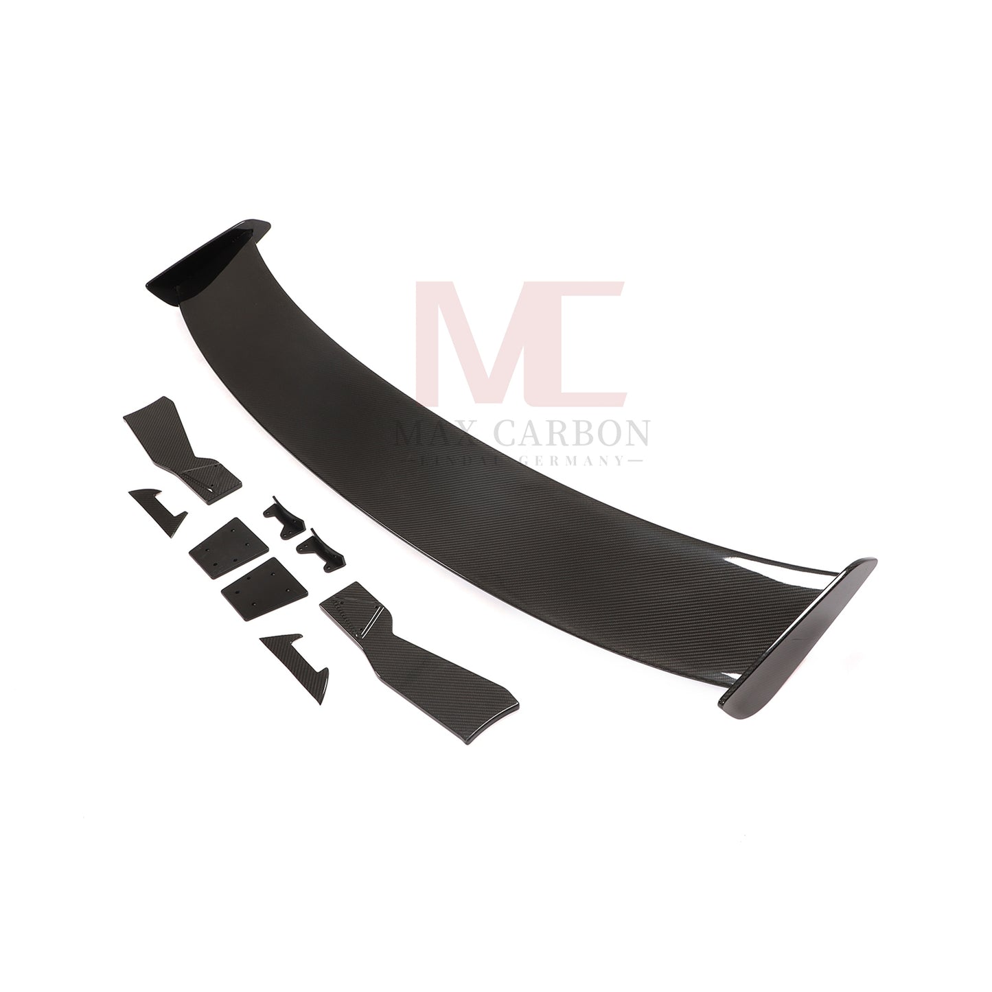 L'aileron arrière MAX CARBON Dry Carbon traverse l'aile arrière pour McLaren 570s 