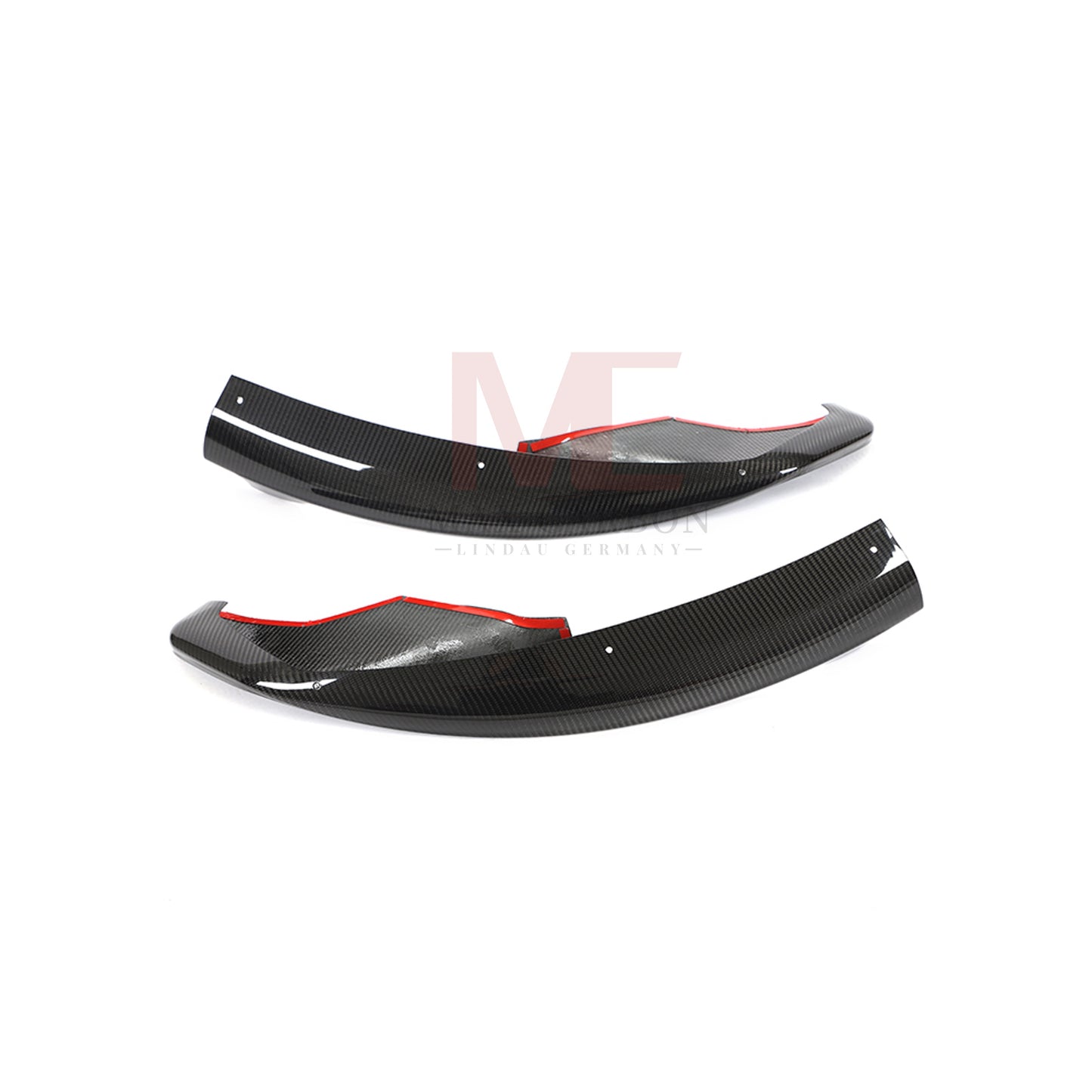 MAX CARBON Dry Carbon Front Lip Flaps suitable for McLaren 570