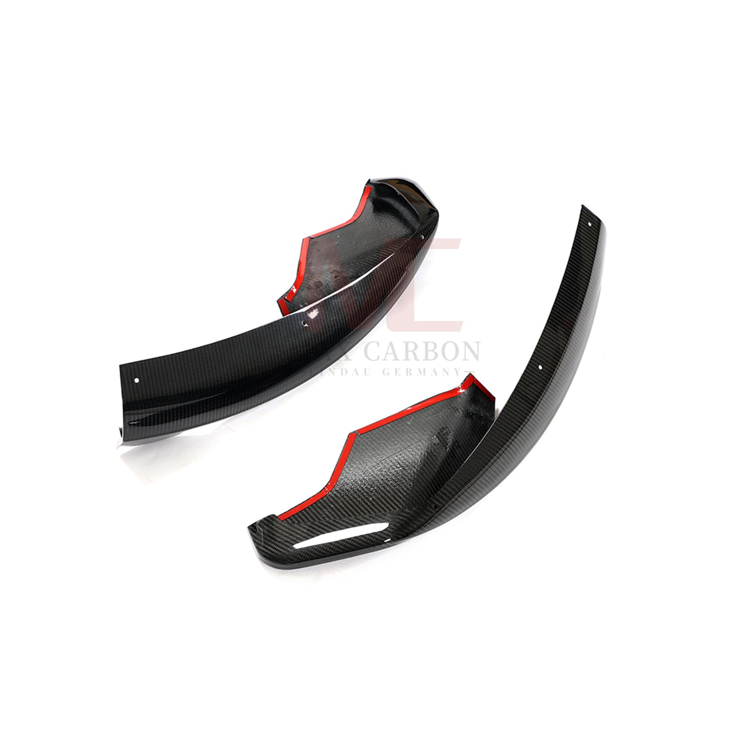 MAX CARBON Dry Carbon Front Lip Flaps suitable for McLaren 570
