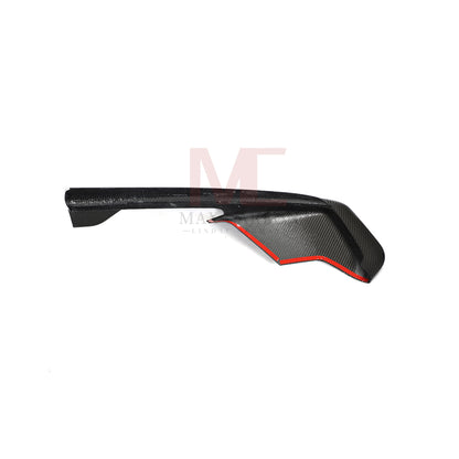 MAX CARBON Dry Carbon Front Lip Flaps suitable for McLaren 570