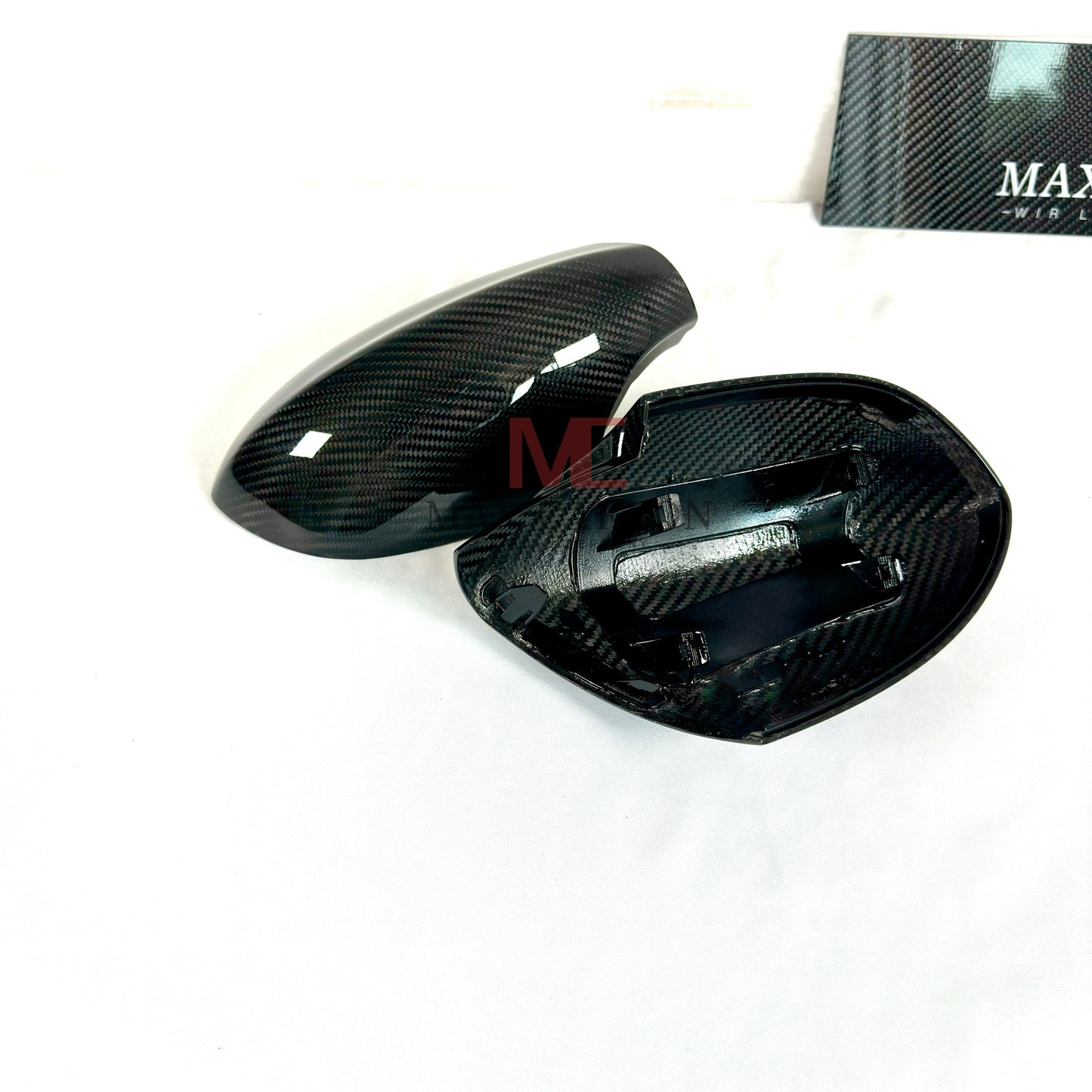MAX CARBON Performance mirror caps Mirror Cover for BMW M3 E90 E92 E93 