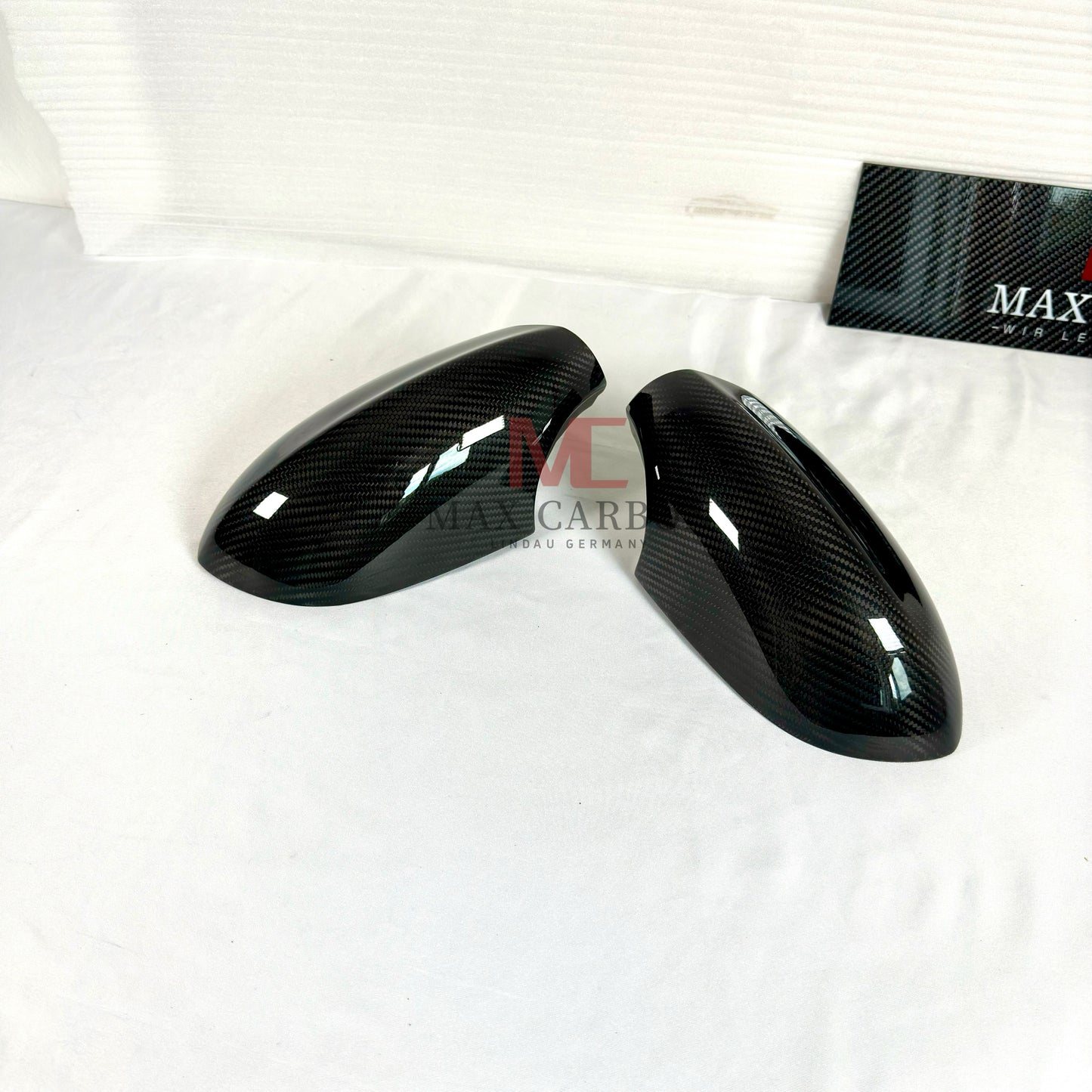 MAX CARBON Performance mirror caps Mirror Cover for BMW M3 E90 E92 E93 