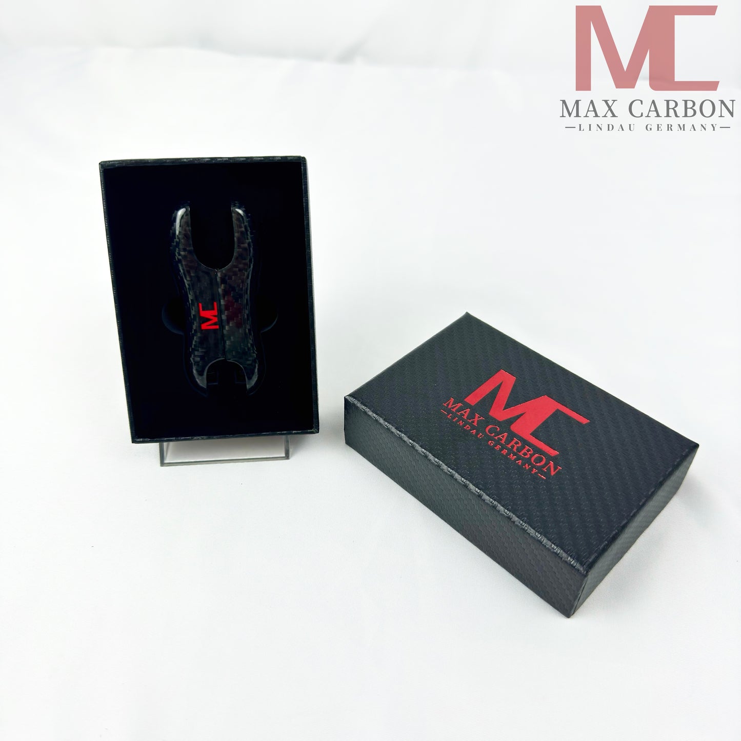 MAX CARBON Premium key shell replacement suitable for Porsche 911 992 Cayenne Macan Panamera 718 Cayman Boxster Taycan