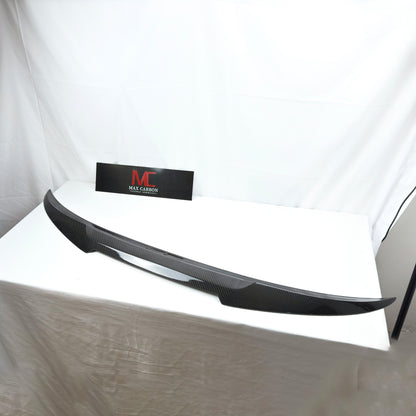 MC MAX CARBON Dry Carbon Prepreg Rear Spoiler Lip Spoiler suitable for BMW 4 Series F33 Cabriolet M4 F83 Cabriolet