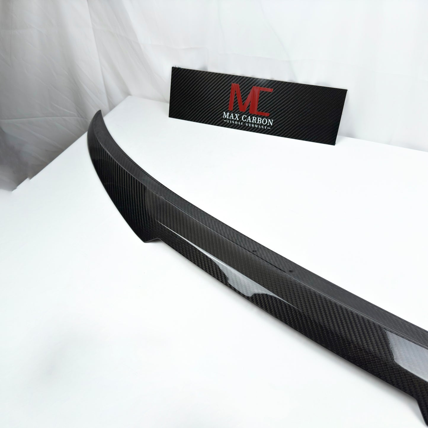 MC MAX CARBON Dry Carbon Prepreg Rear Spoiler Lip Spoiler suitable for BMW 4 Series F33 Cabriolet M4 F83 Cabriolet