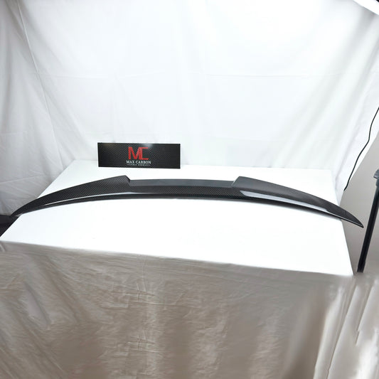 MC MAX CARBON Dry Carbon Prepreg Rear Spoiler Lip Spoiler suitable for BMW 4 Series F33 Cabriolet M4 F83 Cabriolet